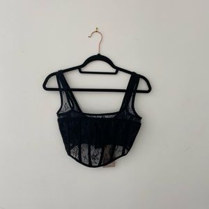 Meshki Lace Corset Bustier